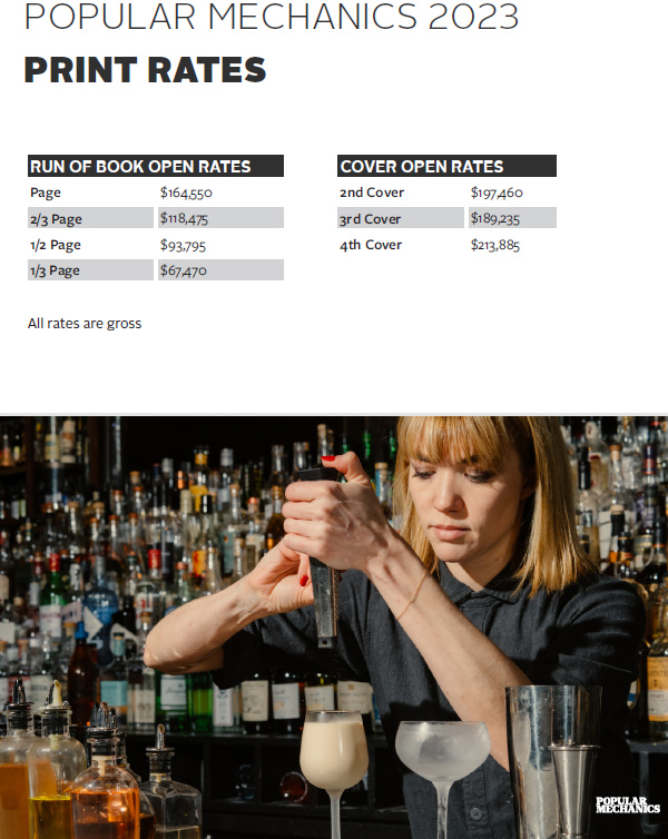 2023 General Rates - Popular Mechanics Media Kit