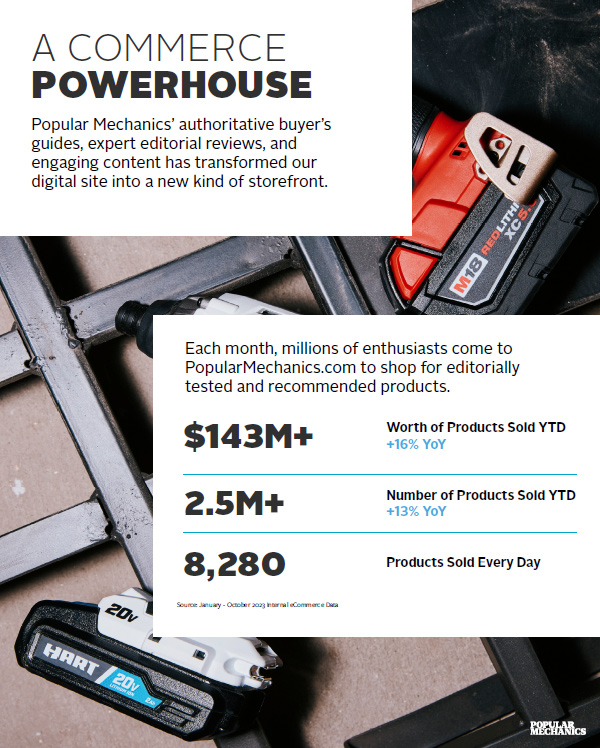 Popular Mechanics E-Commerce - Popular Mechanics Media Kit